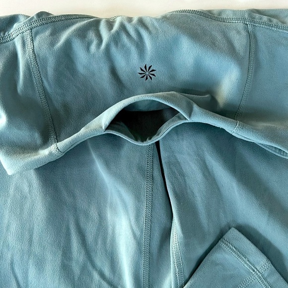 Athleta ELATION HIGH RISE FLARE PANT size small in Light Green - Picture 7 of 12